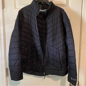 Free Country | Black Full Zip Lightweight Puffer Jacket